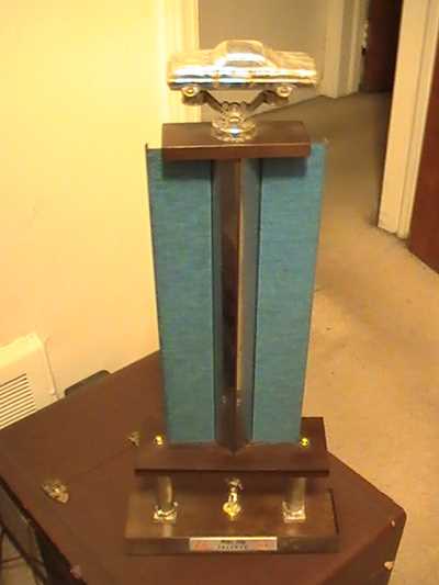 Motor City Dragway - TROPHY FROM MARK